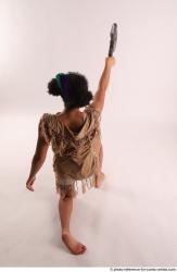 ANISE KNEELING POSE WITH AX 